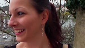 Public Pickups - Czech Iveta sucks dick and fucks