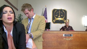 Big Tits at Work - Caucasian Nikki Benz pussy fucking