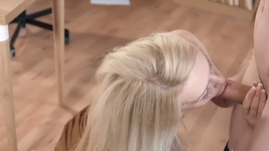 Big Tits at School: Latina Amber Jayne cumshot