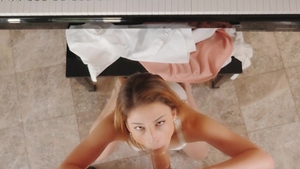 Passion-HD: Petite Kristen Scott does what shes told sex video