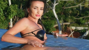 BLACKED: Curvy Alyssia Kent riding big dick