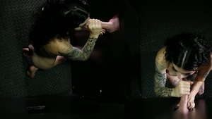 Gloryhole Secrets: Lydia's Relentless Throat Job